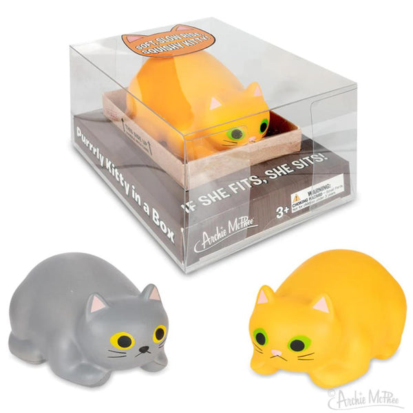 Archie McPhee Cat in a Box Stress Toy - Assorted