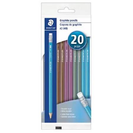 Staedtler Graphite Pencils 20pk - Metallic