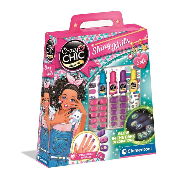 Clementoni Crazy Chic Shiny Nails Kit