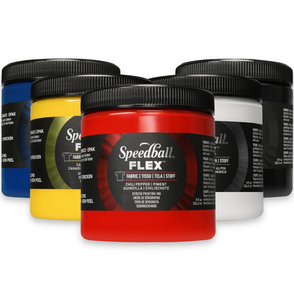 Speedball Flex Fabric Screen Printing Ink 8oz