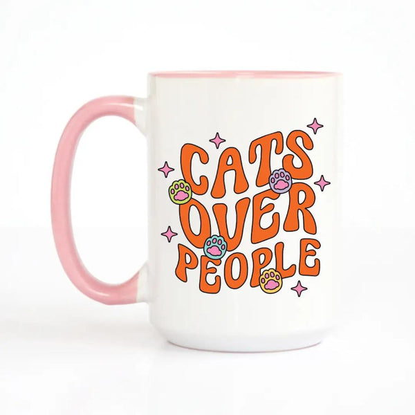 Blushed Designs Mug - Cats Over People