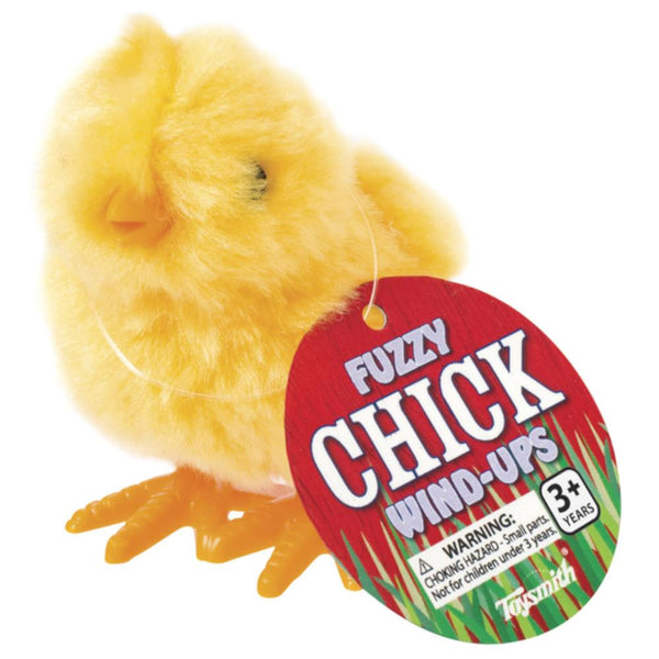 Toysmith Wind-Up Toy - Fuzzy Chick