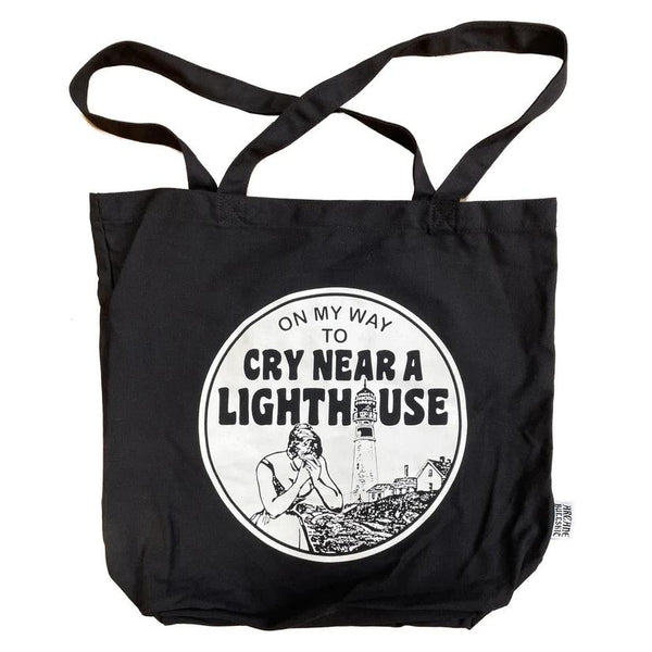 Arcane Bullshit Tote Bag - Cry Near a Lighthouse