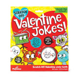 Paper House Valentine Cards Set 28pk Scratch-Off Jokes