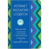 Rock Point Internet Password Logbook, Zig-Zag Pattern