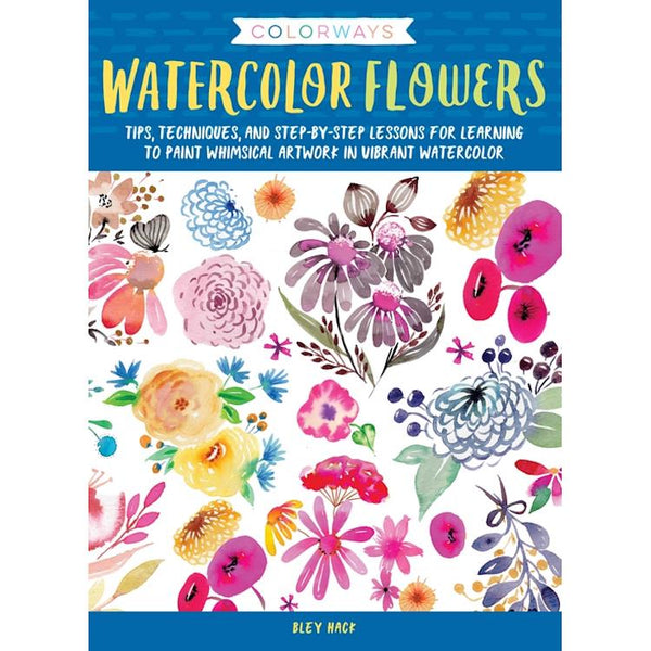 Colorways: Watercolour Flowers by Bley Hack