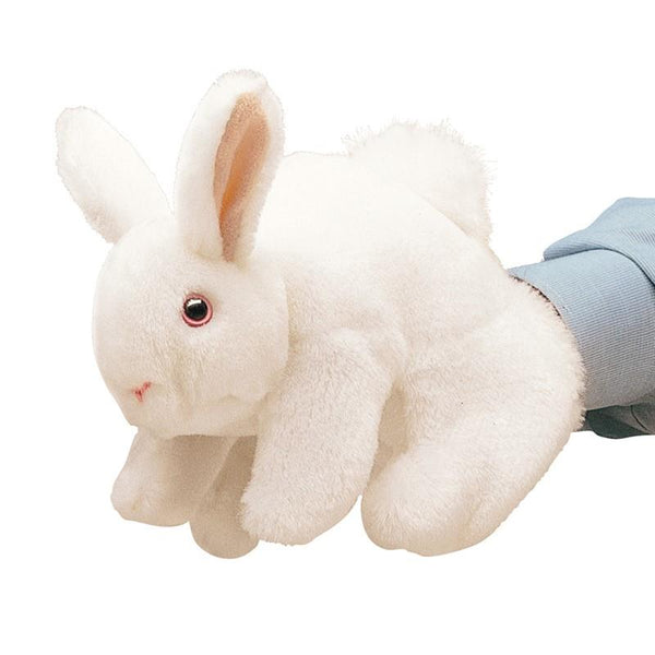 Folkmanis Hand Puppet - White Bunny