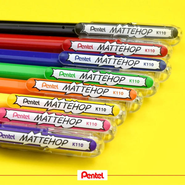 Pentel Mattehop Opaque Gel Pens