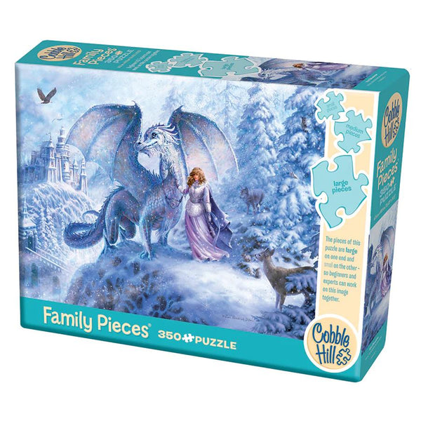 Cobble Hill Family Puzzle 350pc - Ice Dragon