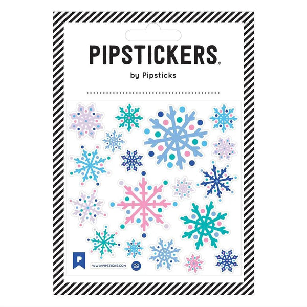 Pipsticks Pipstickers - Fuzzy Snowflakes