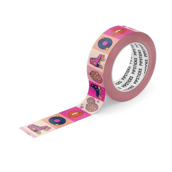 Pipsticks Washi Tape - Roller Disco