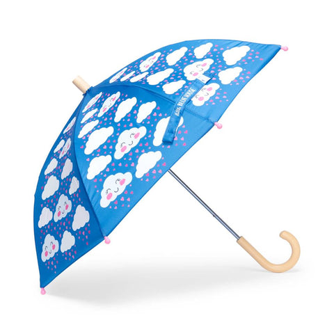 Little Blue House Kids Colour Changing Umbrella - Happy Clouds (Ì)