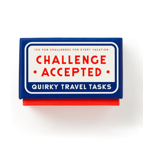 Brass Monkey Travel Game - Challenge Accepted: Travel Tasks