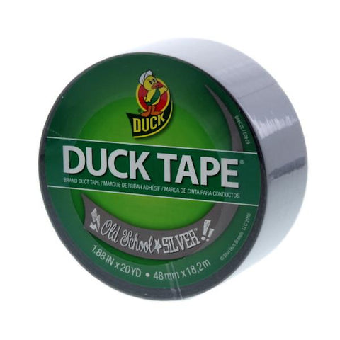 Duck Tape Solid Color Duct Tape, 1.88" x 20 yds - Silver
