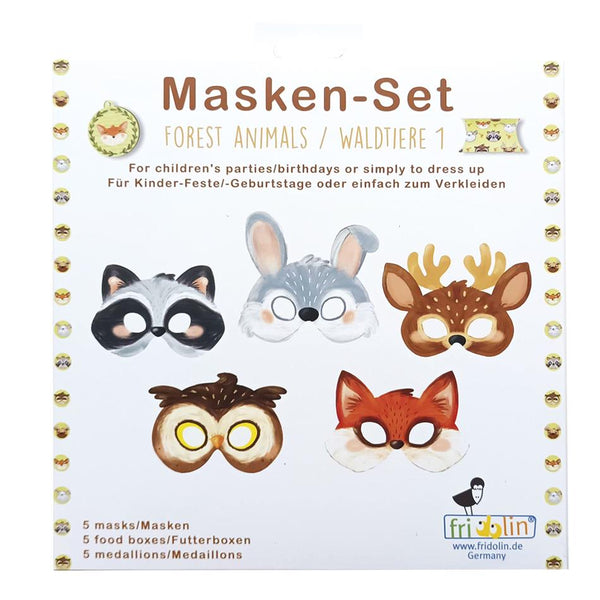 Fridolin Mask Set - Forest Animals
