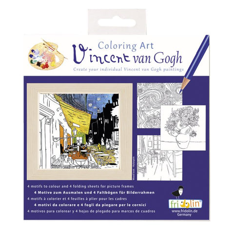 Fridolin Colouring Art Kit - Van Gogh