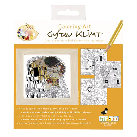 Fridolin Colouring Art Kit - Klimt
