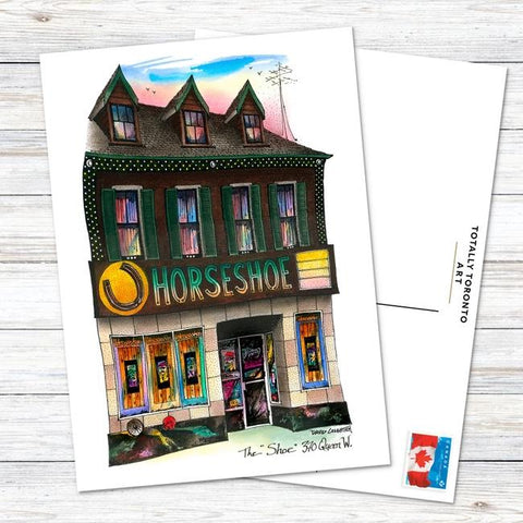 David Crighton Postcard - The Horseshoe Tavern