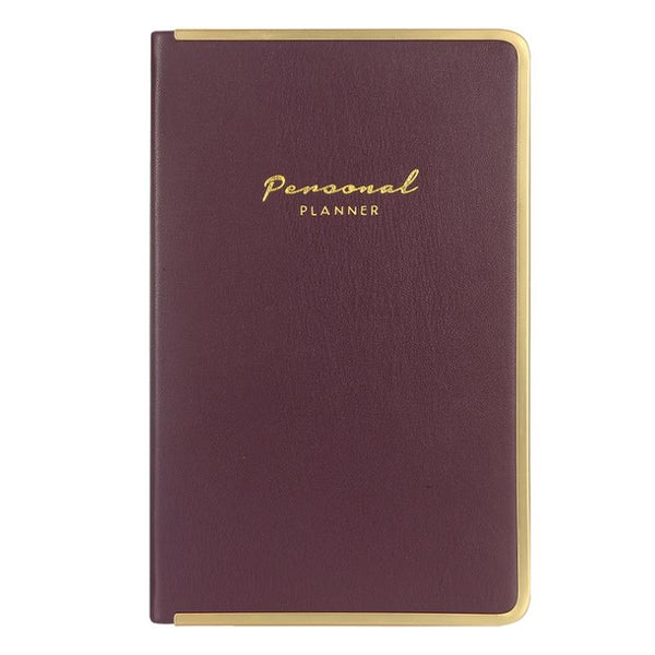 Victoria's Journals Monaco Undated Personal Planner - Burgundy