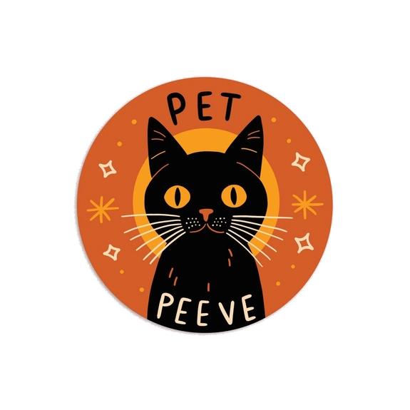 Stay Home Club Vinyl Sticker - Pet Peeve