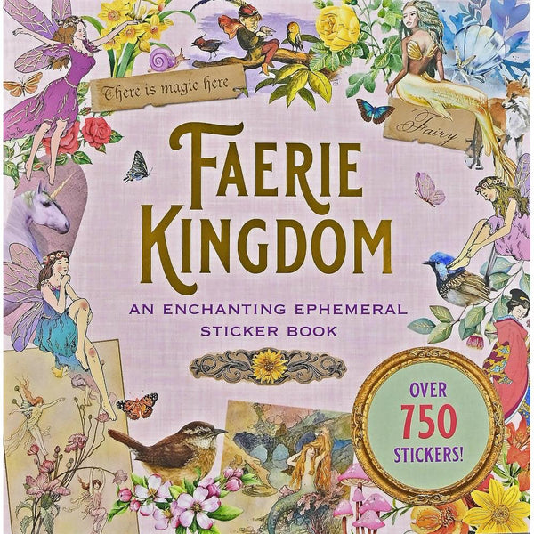 Peter Pauper Press Sticker Book - Faerie Kingdom