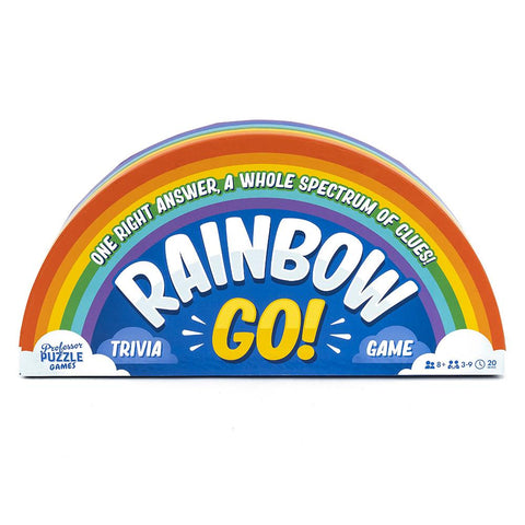 Professor Puzzle Rainbow Go Trivia Game