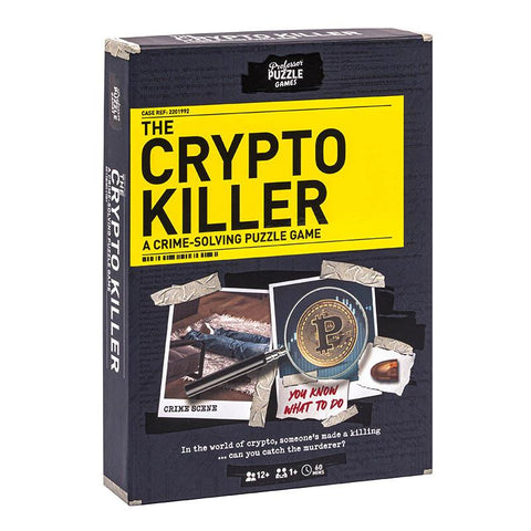 Professor Puzzle Murder Mystery Game - The Crypto Killer