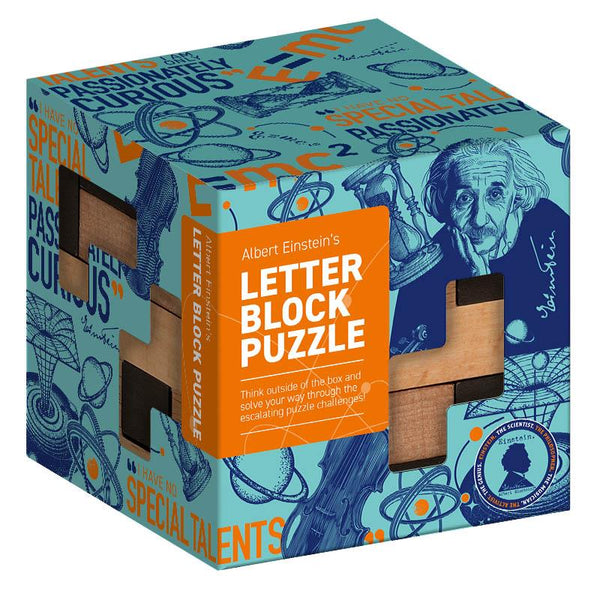 Professor Puzzle Albert Einstein’s Letter Block Puzzle