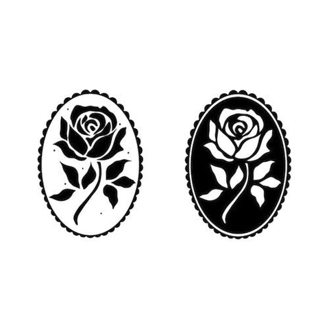 Tattly Temporary Tattoos 2pk - Floral Cameos