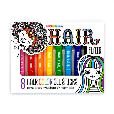 Snifty Hair Flair Color Gel Sticks 8pk