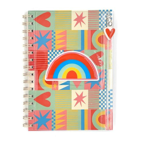 Snifty Keep It Together Pencil Pouch Journal - Geo Love