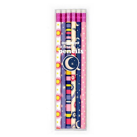 Snifty Keep It Together Pencil Set 6pk - Cosmic