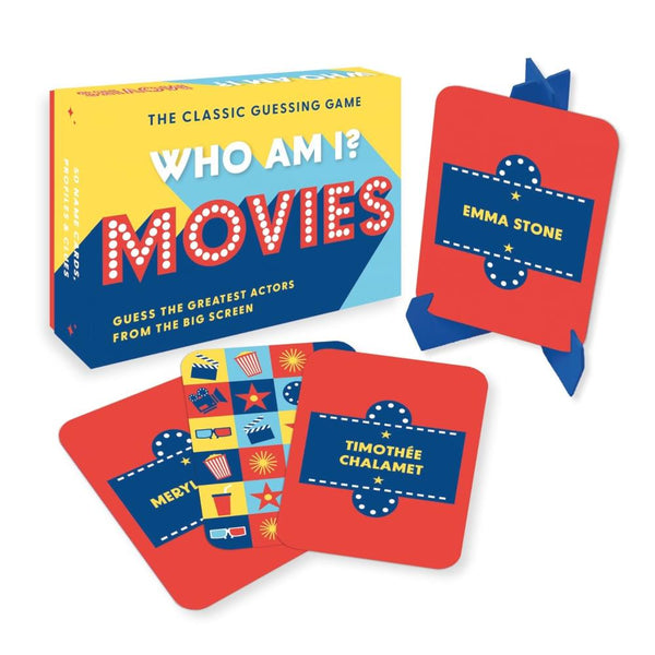 Pyramid Trivia Game - Who Am I? Movies