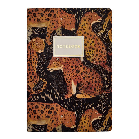 Bruno Visconti A5 Notebook - Leopard