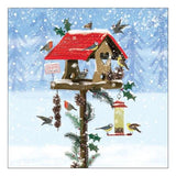 Museums & Galleries Boxed Holiday Cards 8pk Festive Bird House