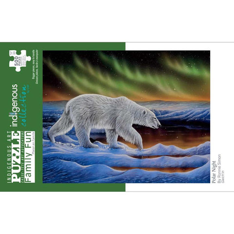 Indigenous Collection 500pc Puzzle - Ronnie Simon: Polar Night