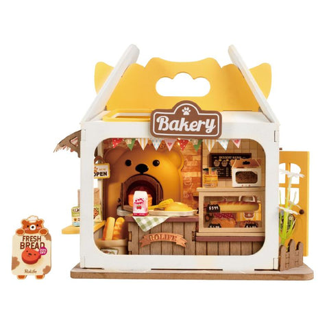 Robotime Rolife DIY Mini Model Kit - Teddy’s Breadbox