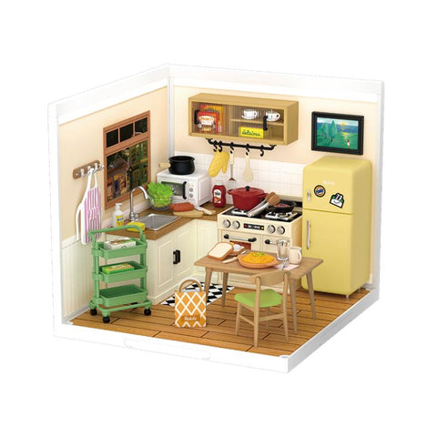 Robotime Rolife DIY Mini Model Kit - Happy Meals Kitchen