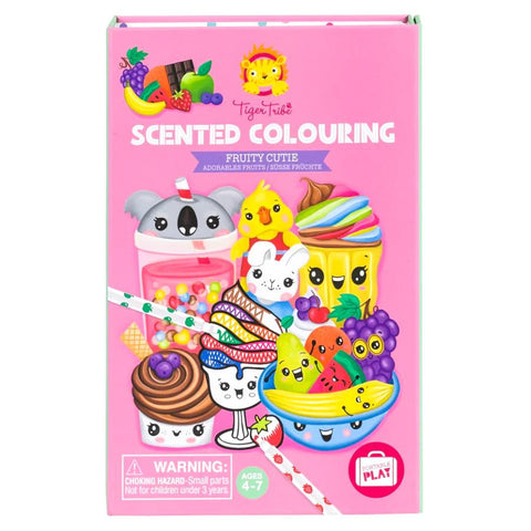 Tiger Tribe Scented Colouring Kit - Fruity Cutie