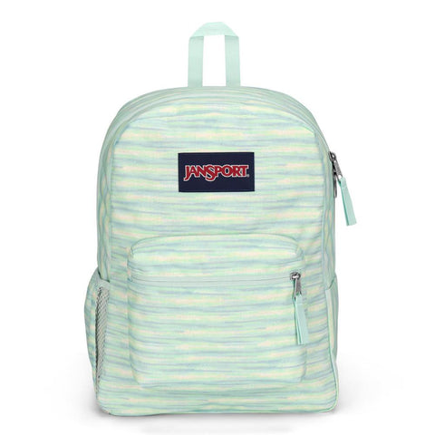 Jansport Crosstown Backpack - 70s Space Dye Fresh Mint