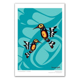 Oscardo Art Card - Francis Dick: Hummingbird
