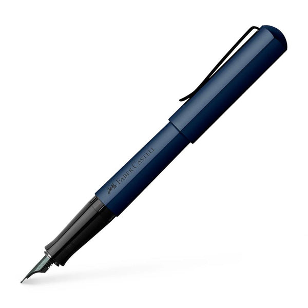 Faber-Castell HEXO Fountain Pen, Blue, Medium