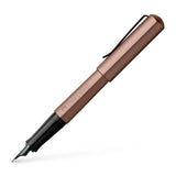 Faber-Castell HEXO Fountain Pen, Bronze, Medium