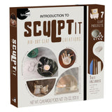 SpiceBox Introduction To Sculpt It Air-Dry Clay Kit