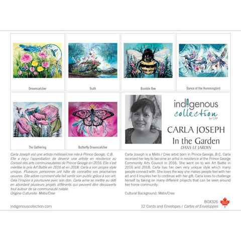 Indigenous Collection Notecards 12pk - Carla Joseph: In the Garden
