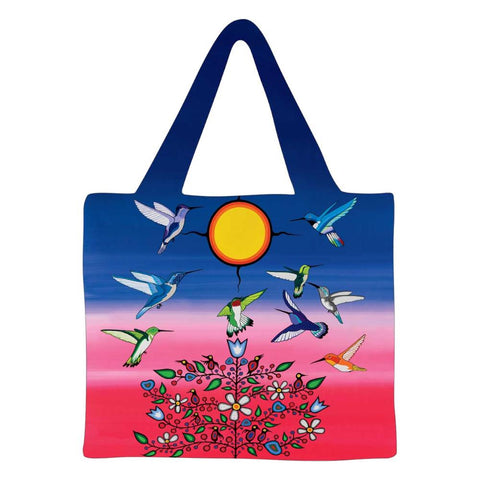 Indigenous Collection Reusable Shopping Bag - Jeffrey Red George: Ancestors
