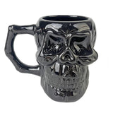 Party Gear Ceramic Mug 17oz Black Skull