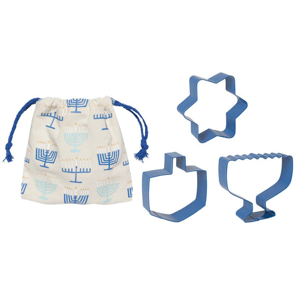 Danica Jubilee Cookie Cutter Set of 3 - Bright Hanukkah