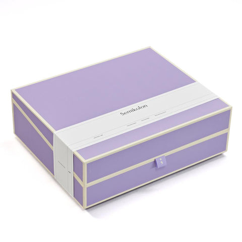 Semikolon Document Storage Box - Lilac Silk (Ì)