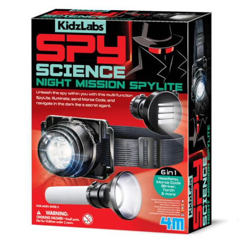 4M KidsLabs Spy Science Night Mission SpyLite